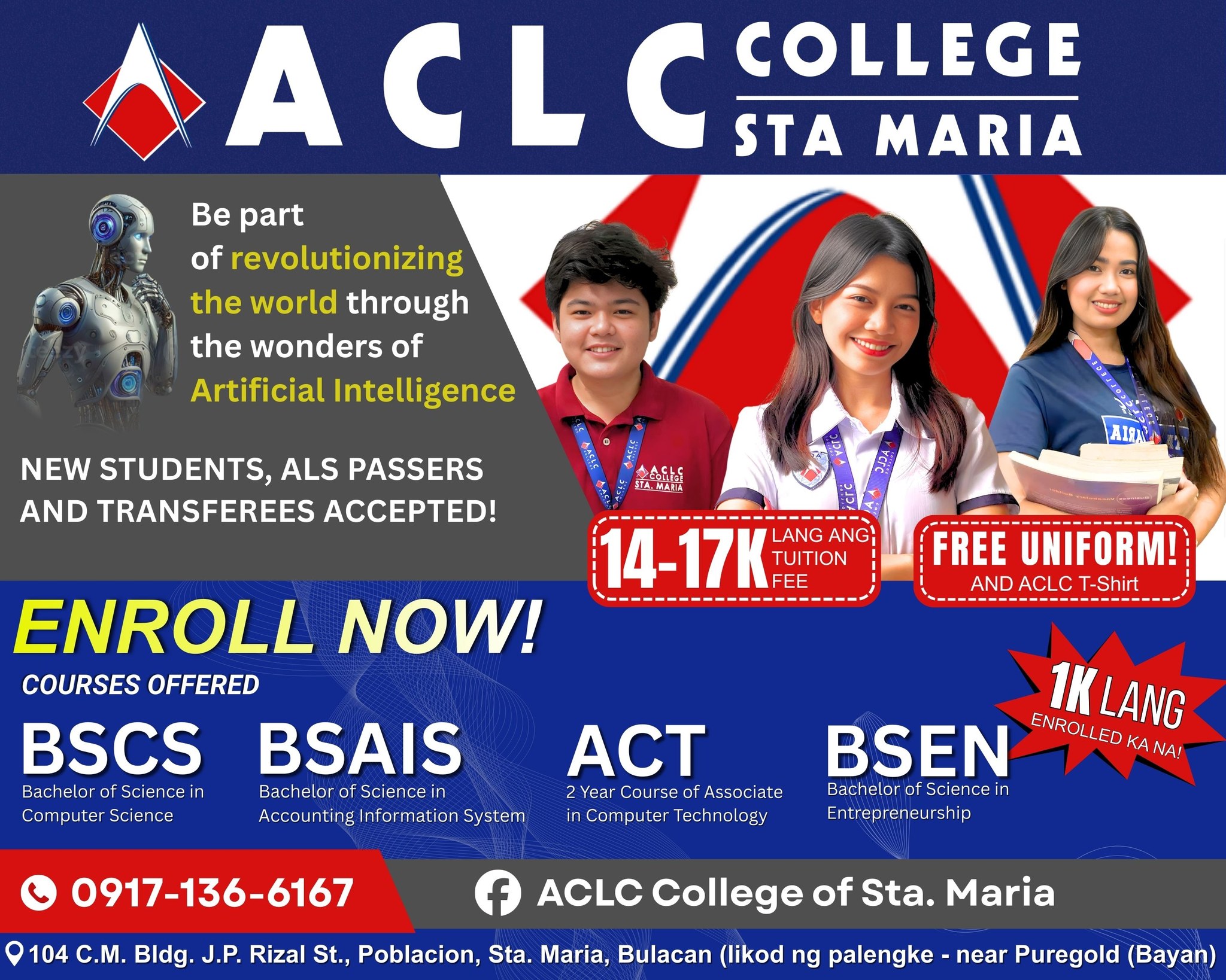 Welcome to ACLC College of Sta. Maria